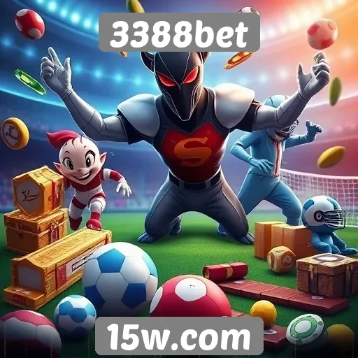 Variedade de jogos oferecidos pela plataforma 3388bet